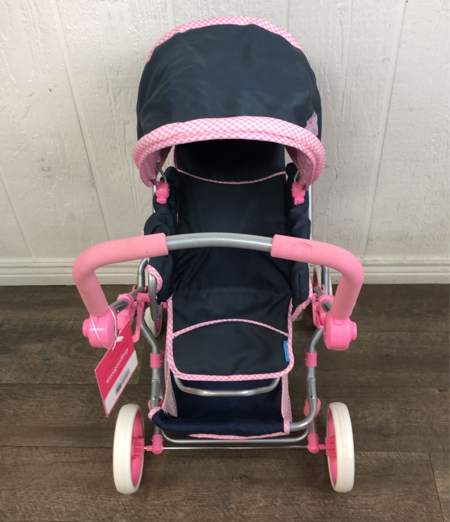 Hauck Classic Julia Navy and Pink Toy Doll Pram