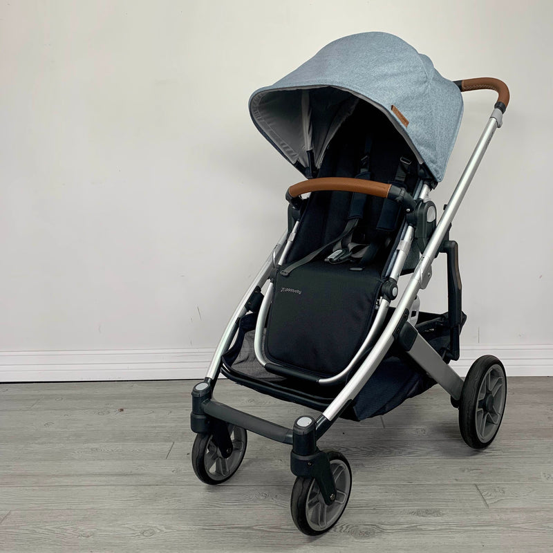 blue melange uppababy