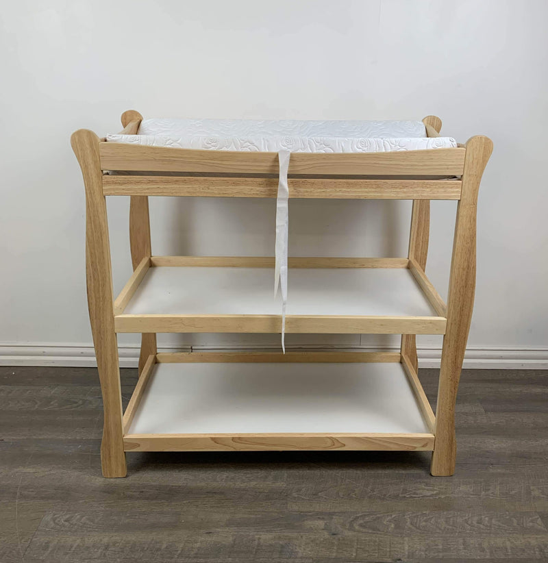 badger basket sleigh changing table