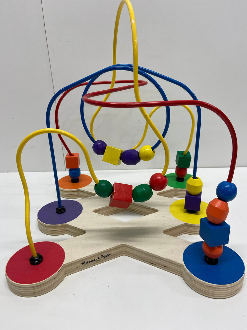 melissa & doug classic toy bead maze