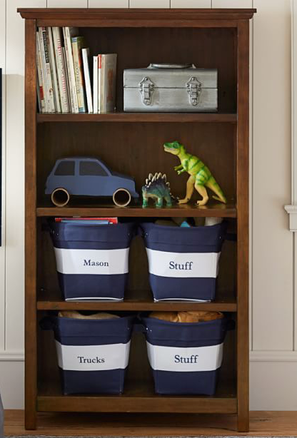 pottery barn nursery bookshelf