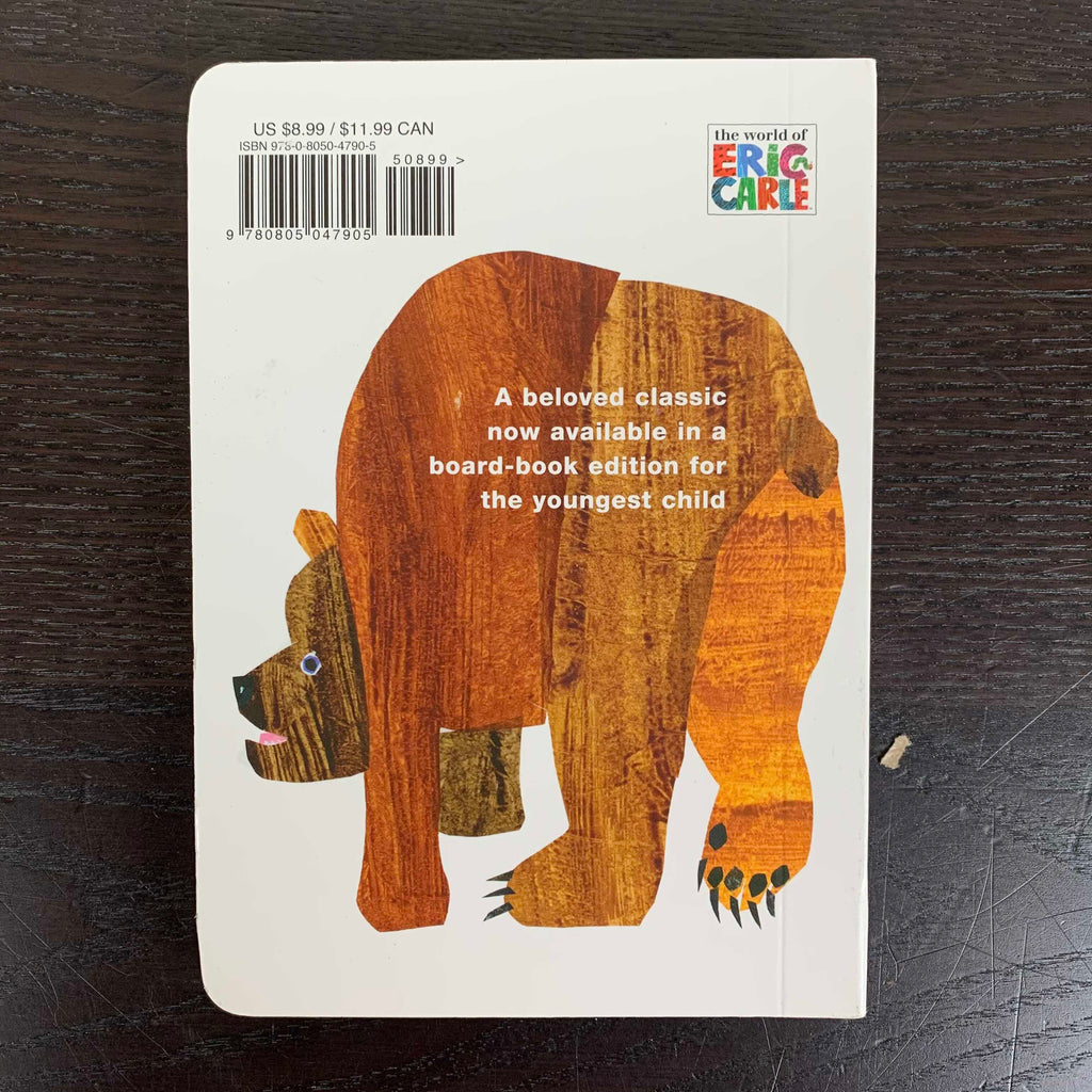 Eric Carle Brown Bear, Brown Bear, What Do You See?