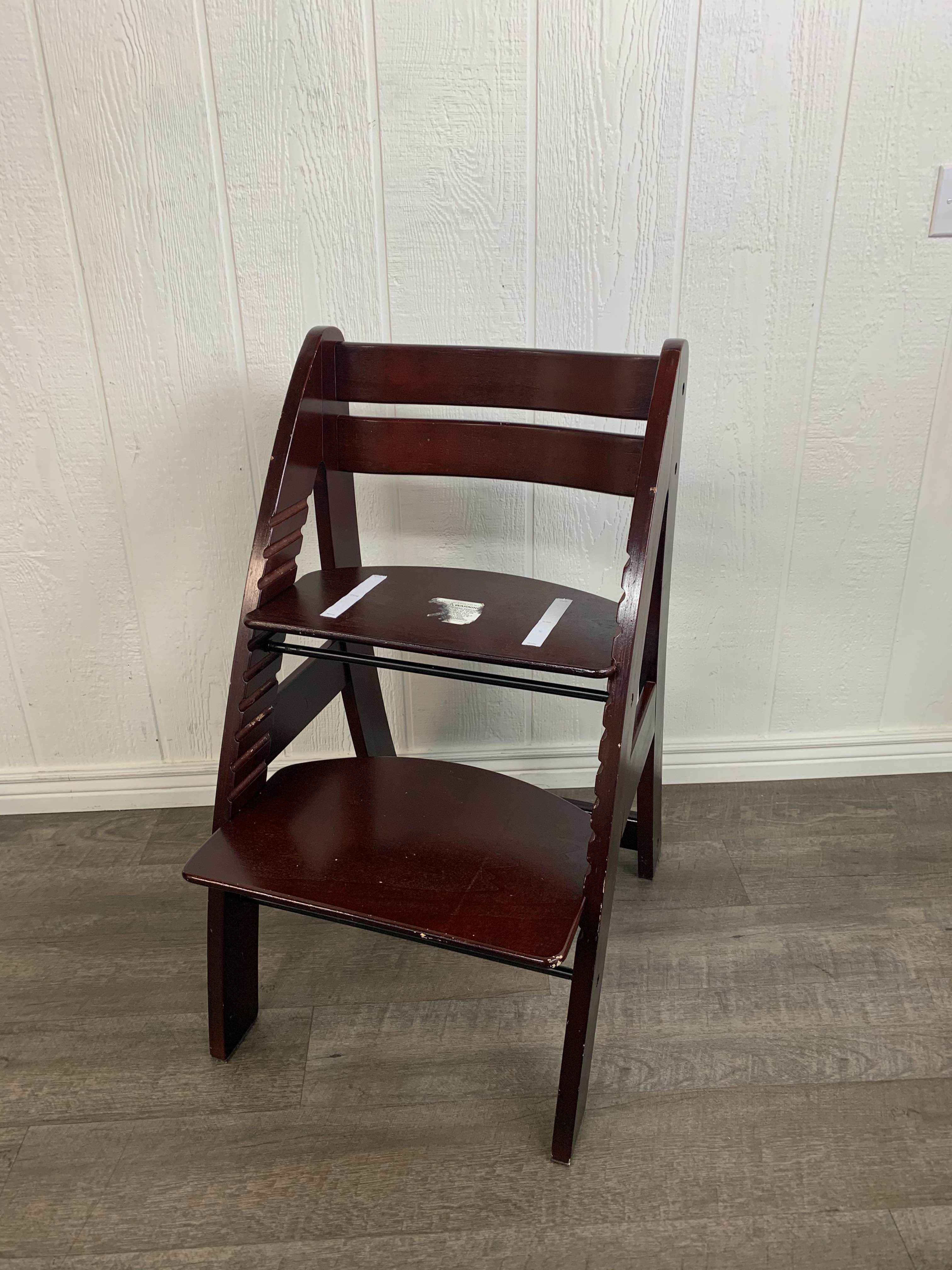 badger basket wooden high chair