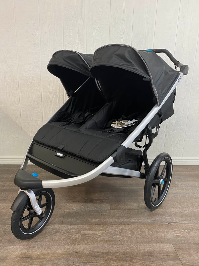 used thule double stroller