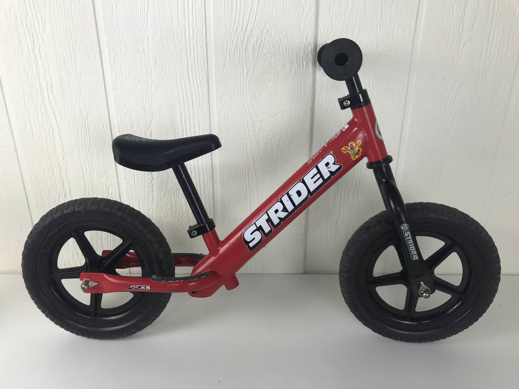 strider 12 sport balance bike red