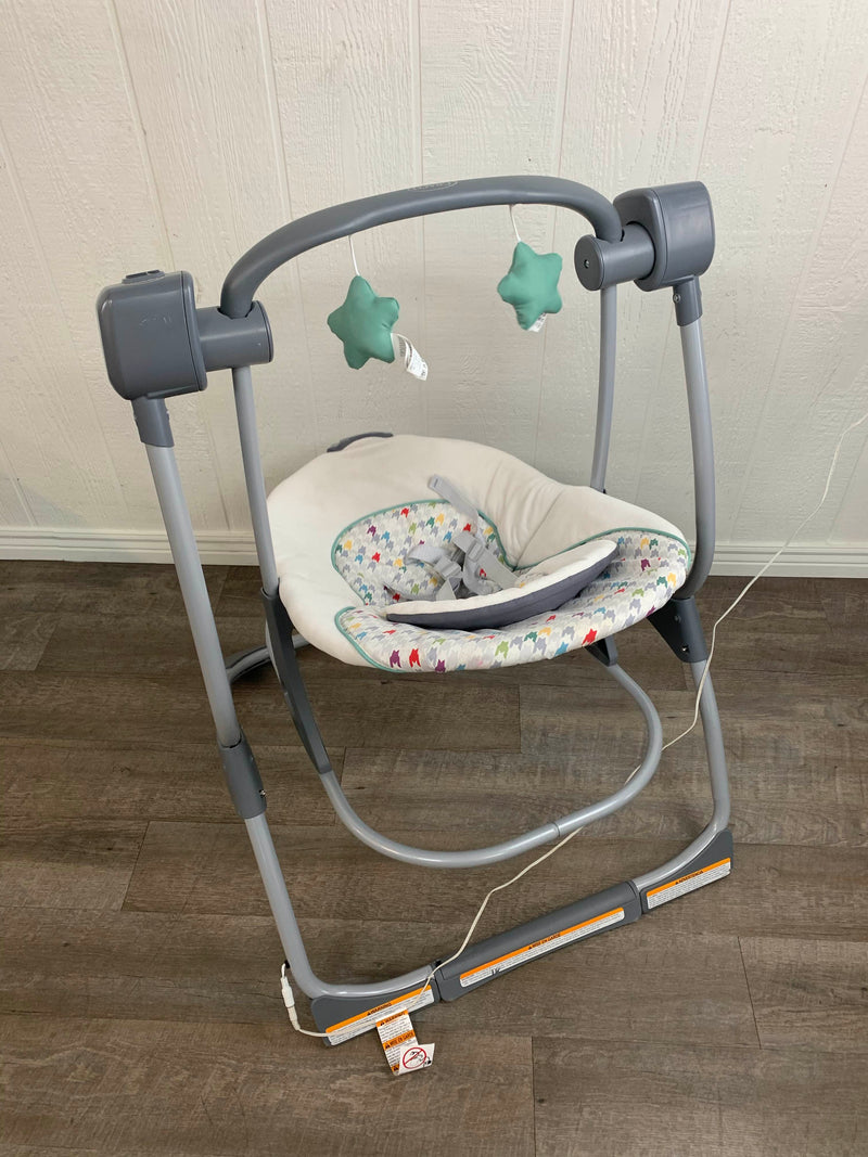 graco cozy duet swing