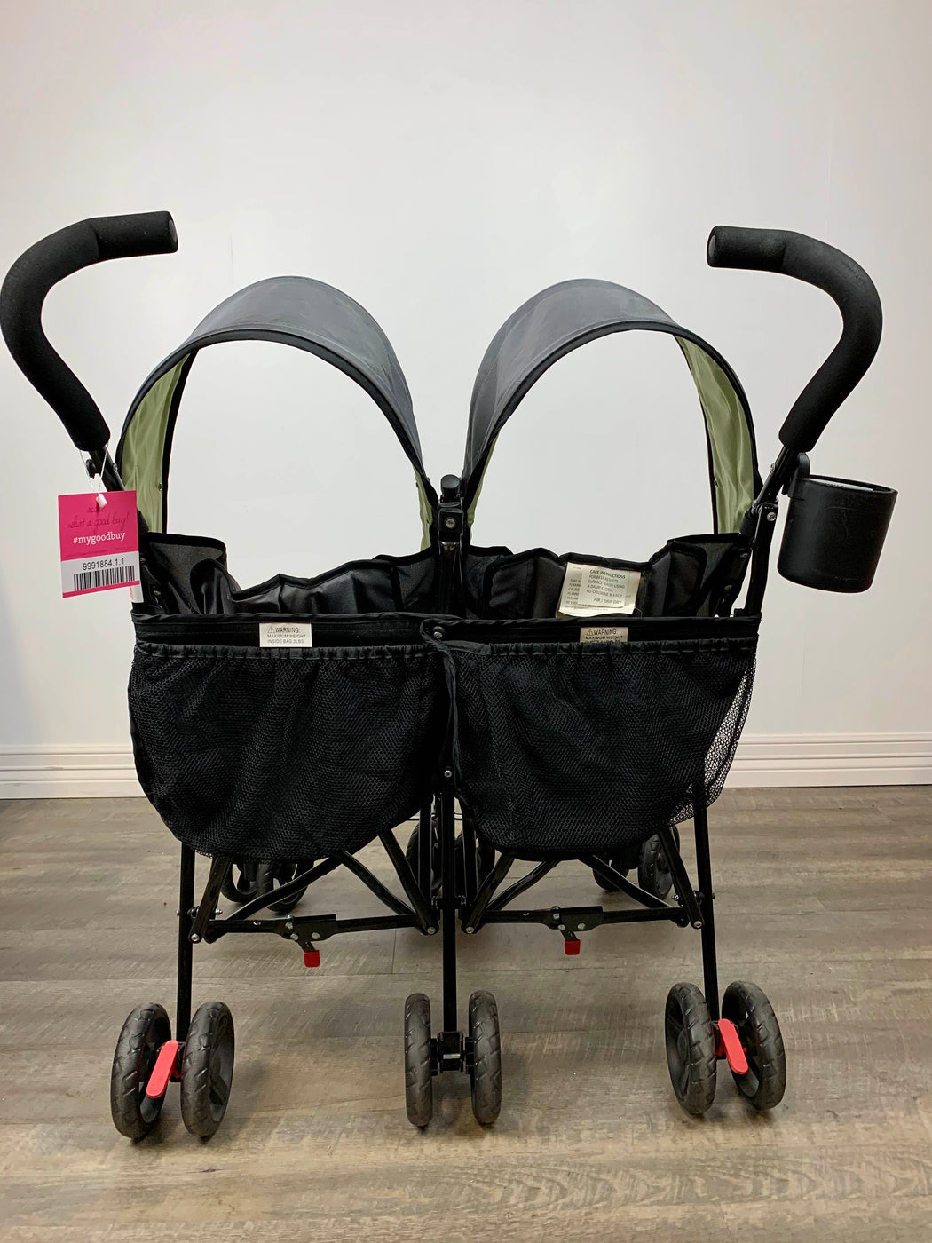 delta double stroller
