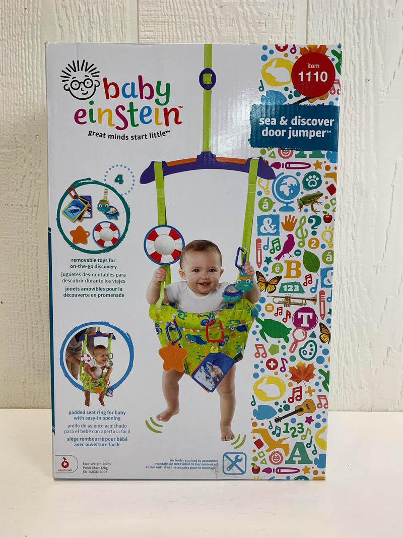 baby einstein door jumper age