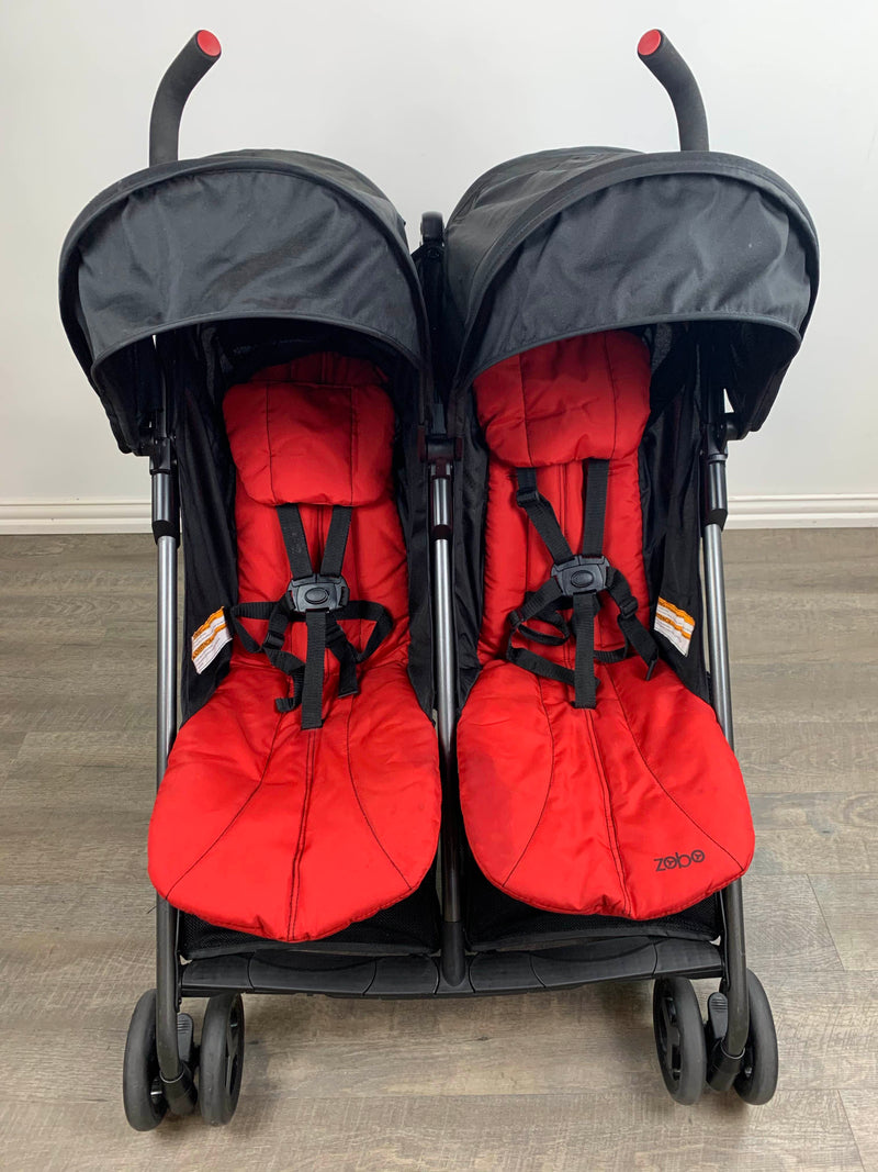 zobo 2x double stroller