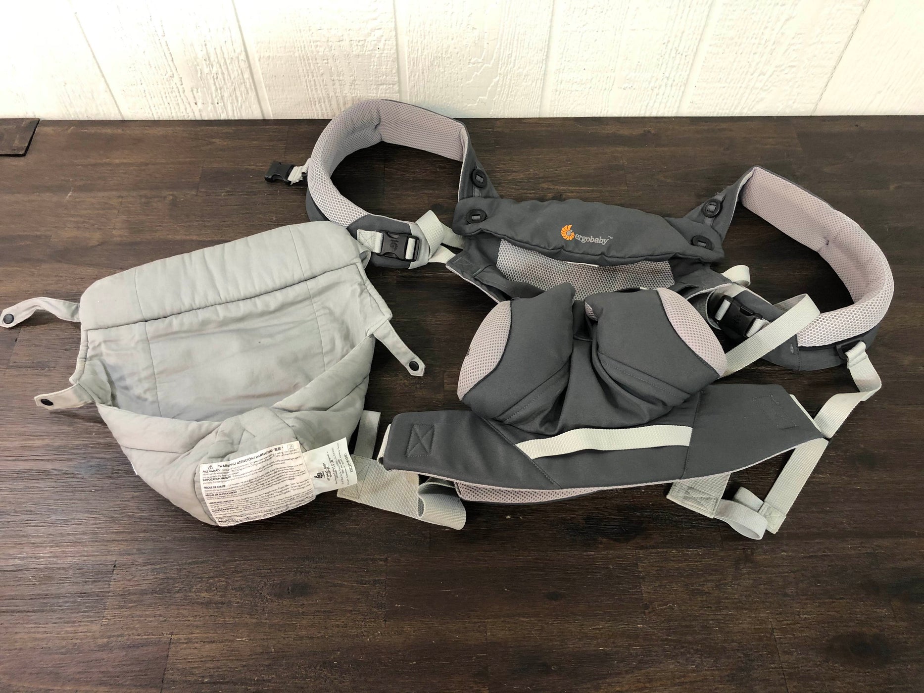 used baby carrier