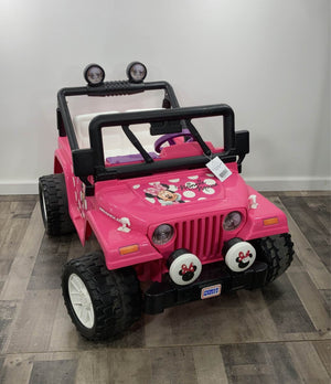 Power Wheels Jeep Wrangler, Minnie Mouse