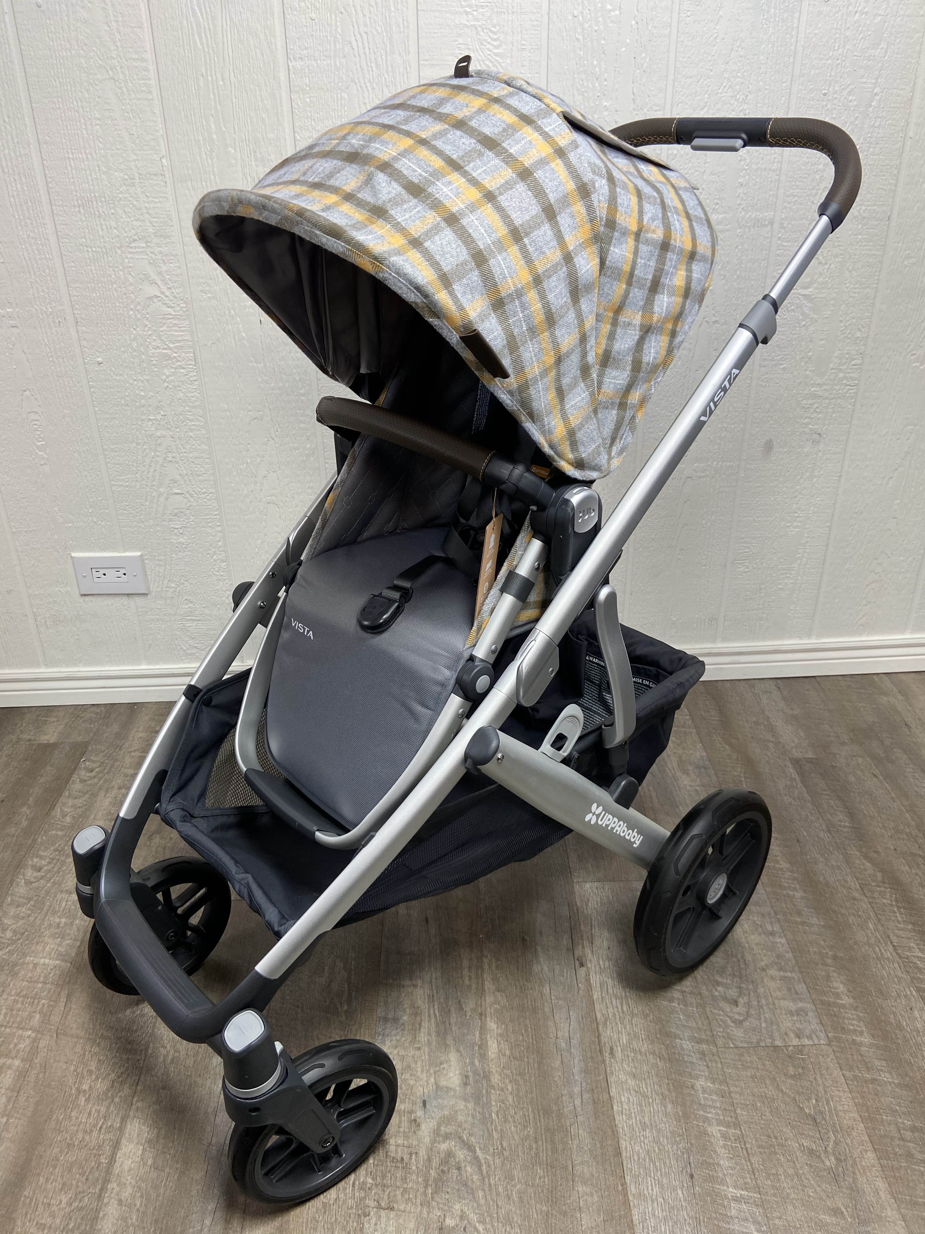 uppababy vista yellow