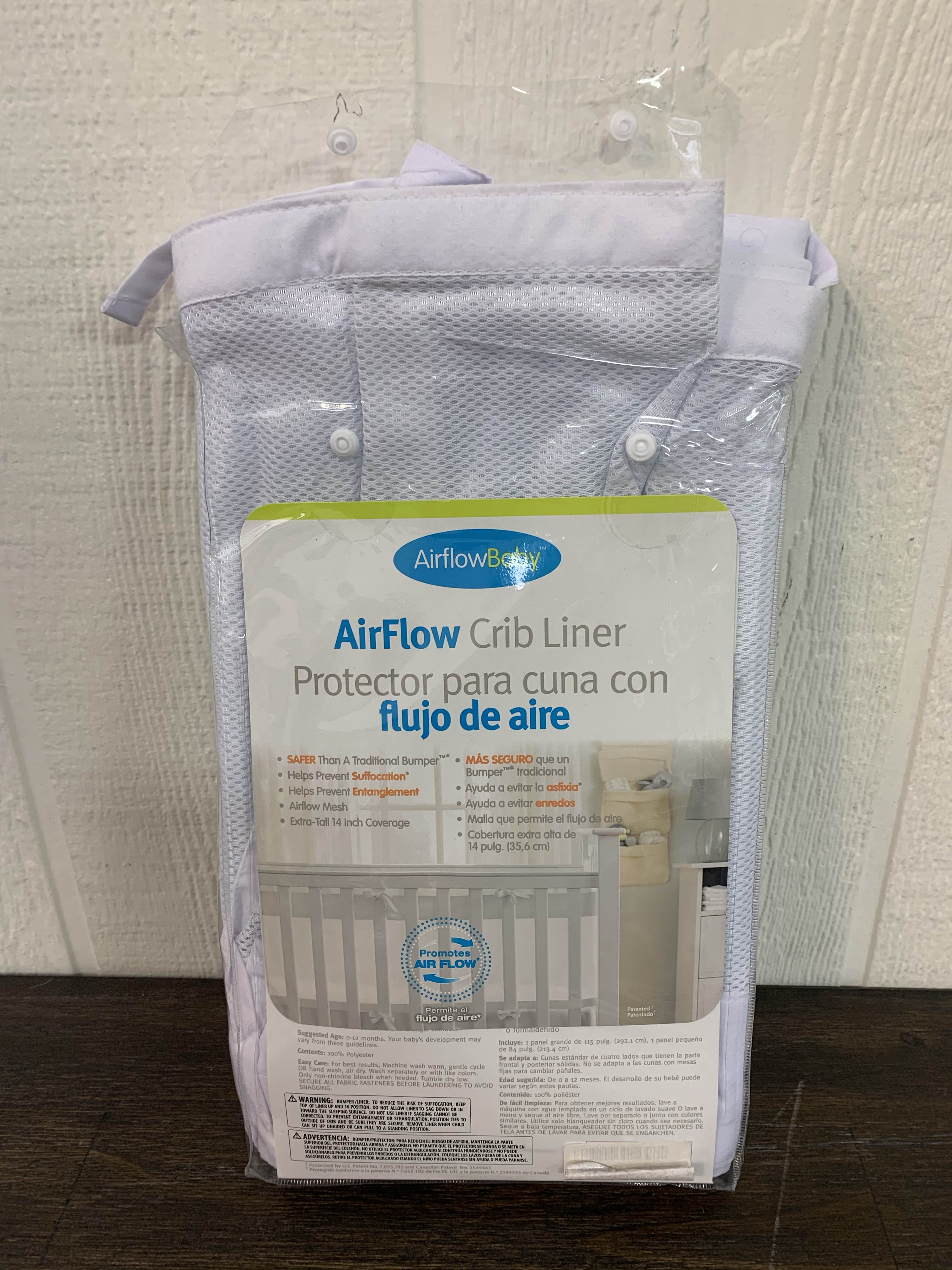 airflow crib liner