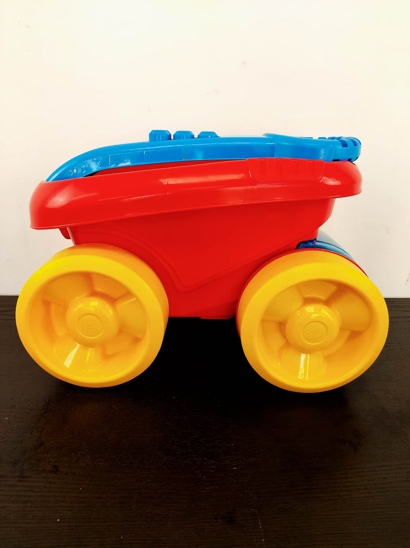 mega bloks scooping wagon