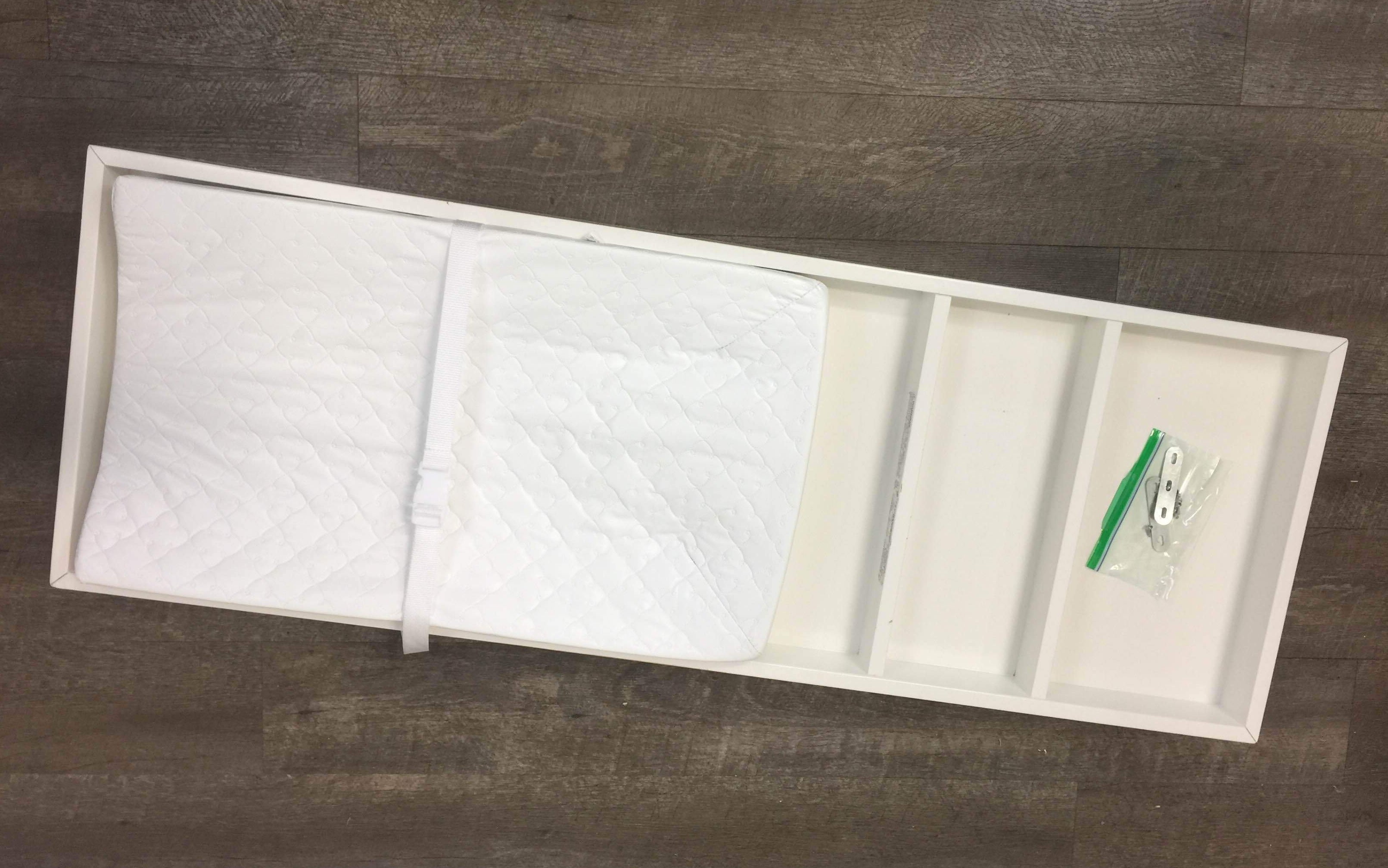 pottery barn changing table pad