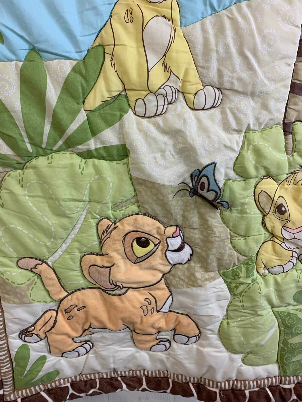 Lion King Crib Quilt