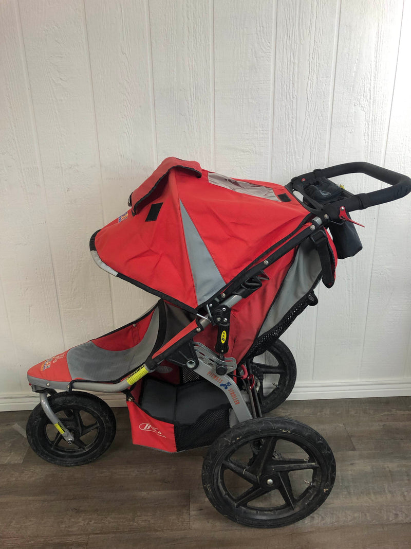 bob stroller strides duallie red