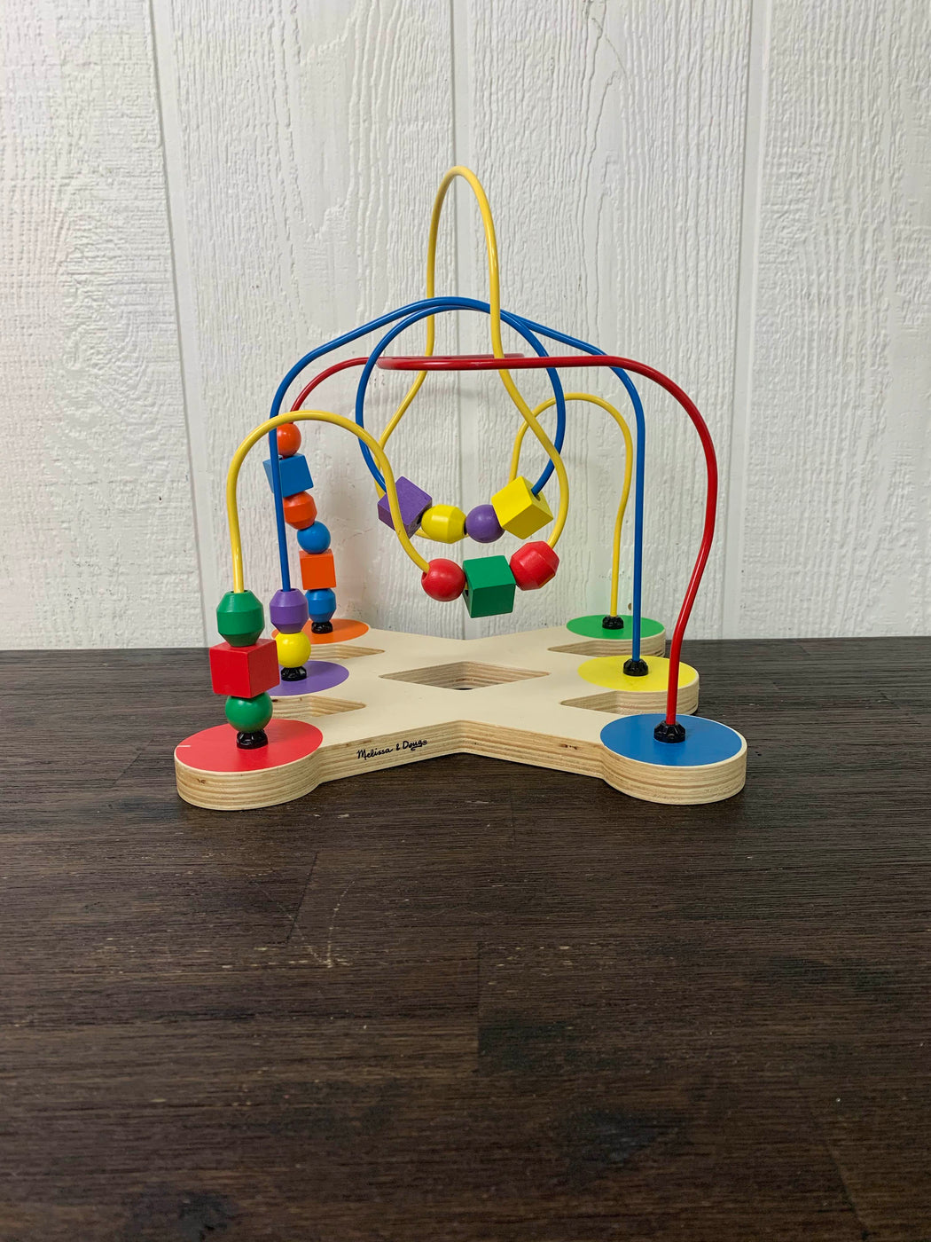 melissa & doug classic toy bead maze