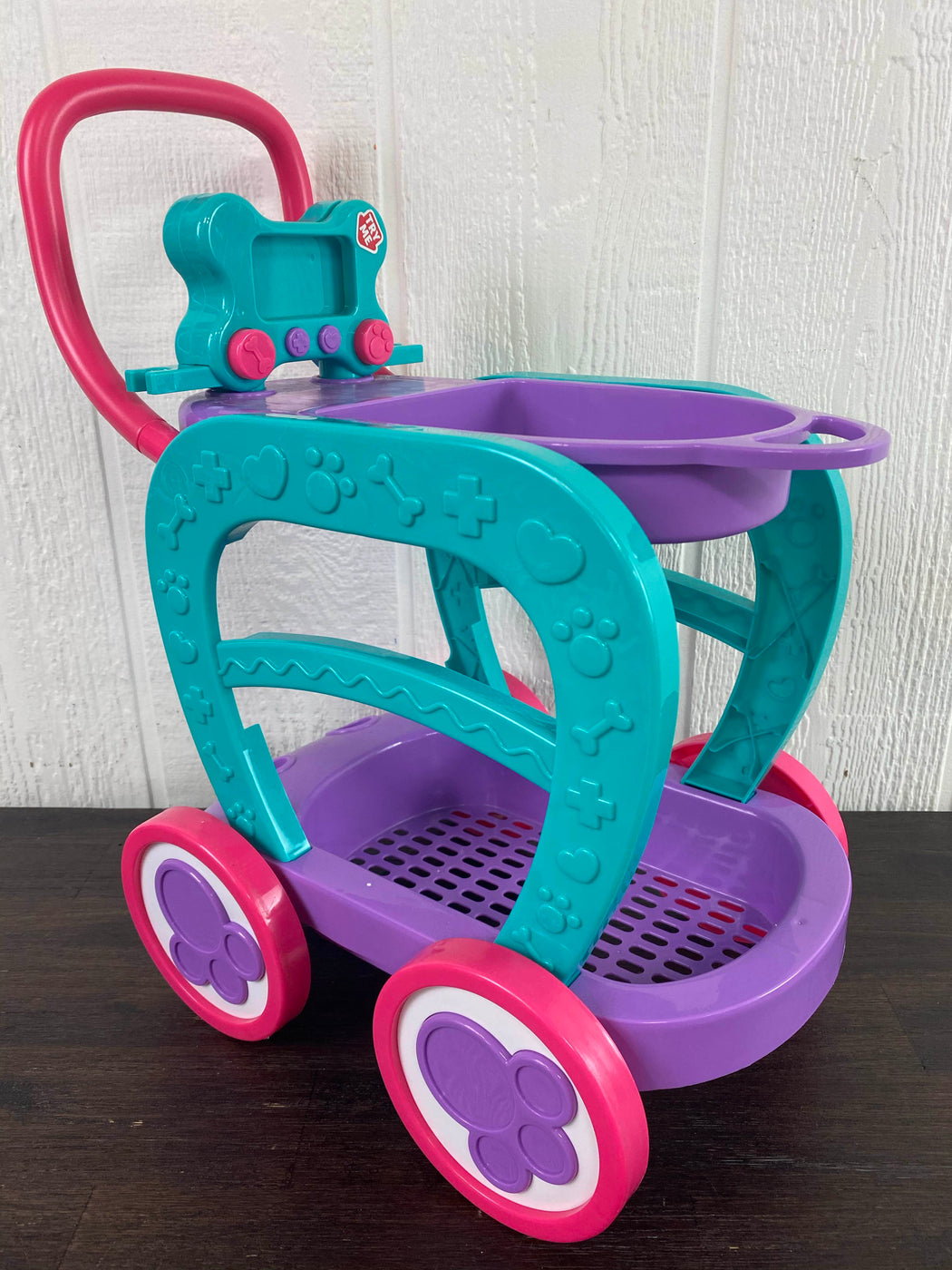 kid connection vet cart playset