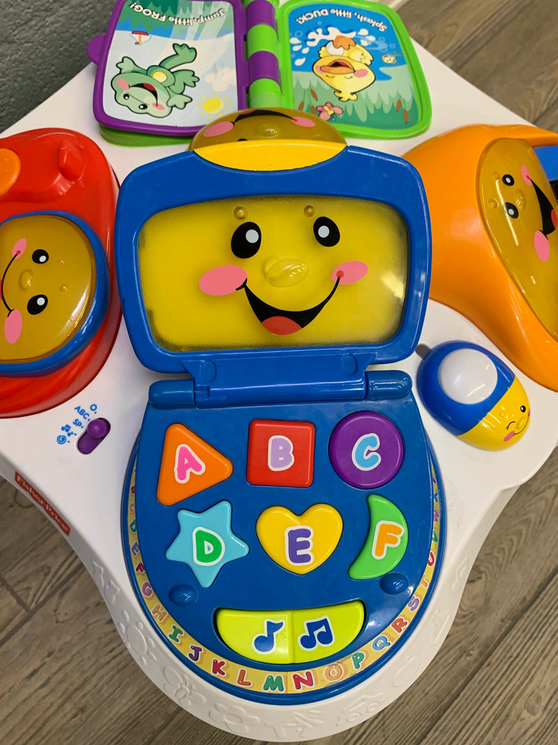 fisher price laugh and learn musical table