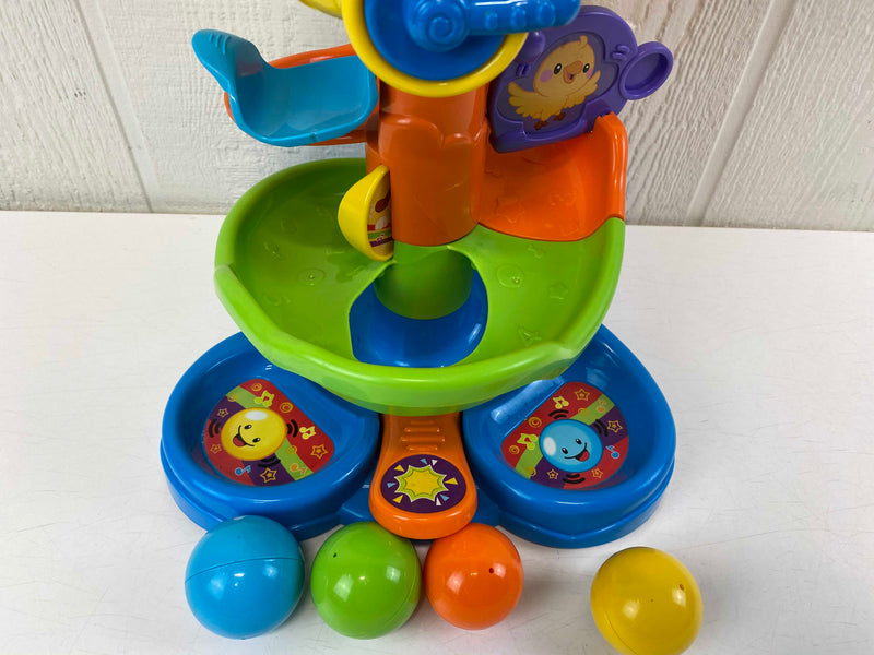 spin and learn ball tower