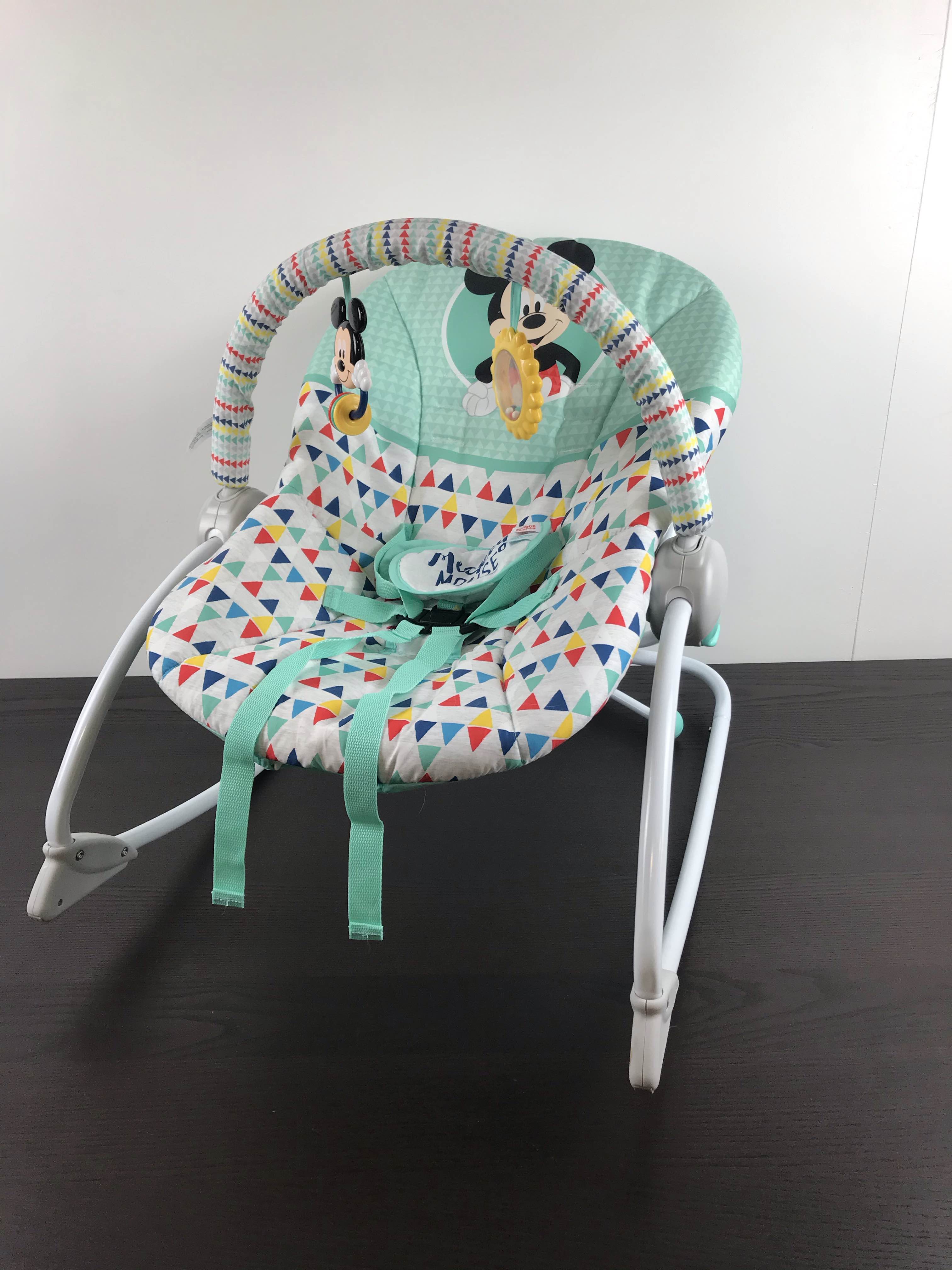 bright starts mickey mouse rocker