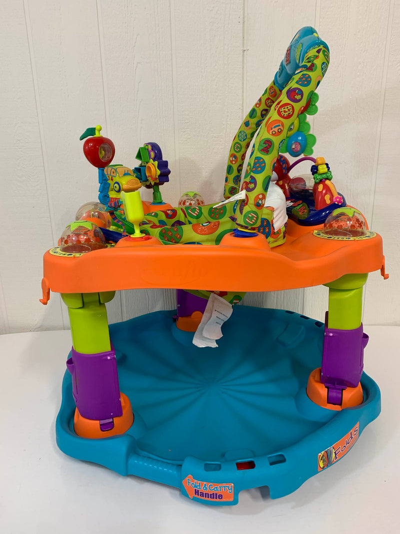 evenflo exersaucer mega safari model number