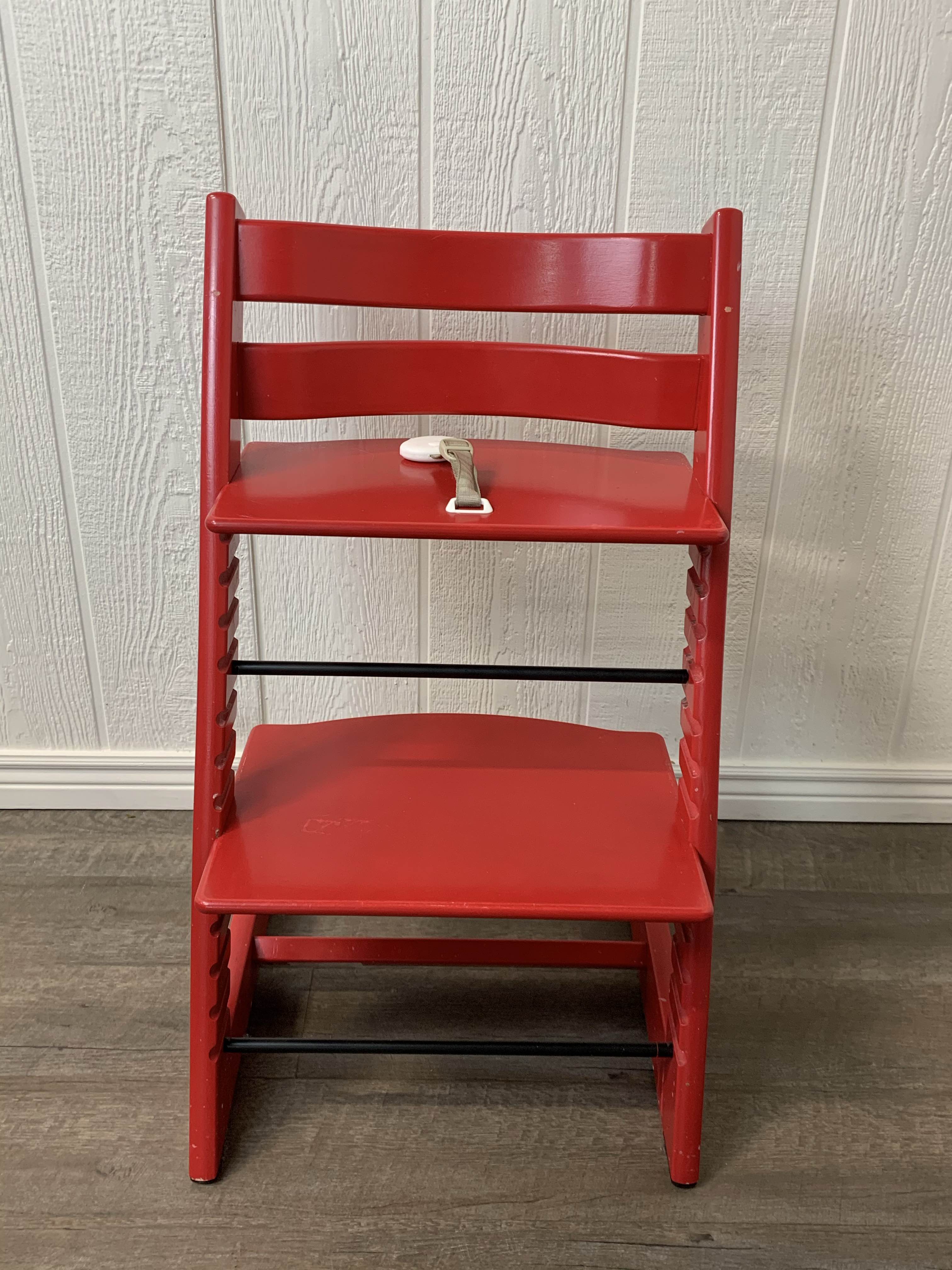 Stokke Tripp High Chair, Red