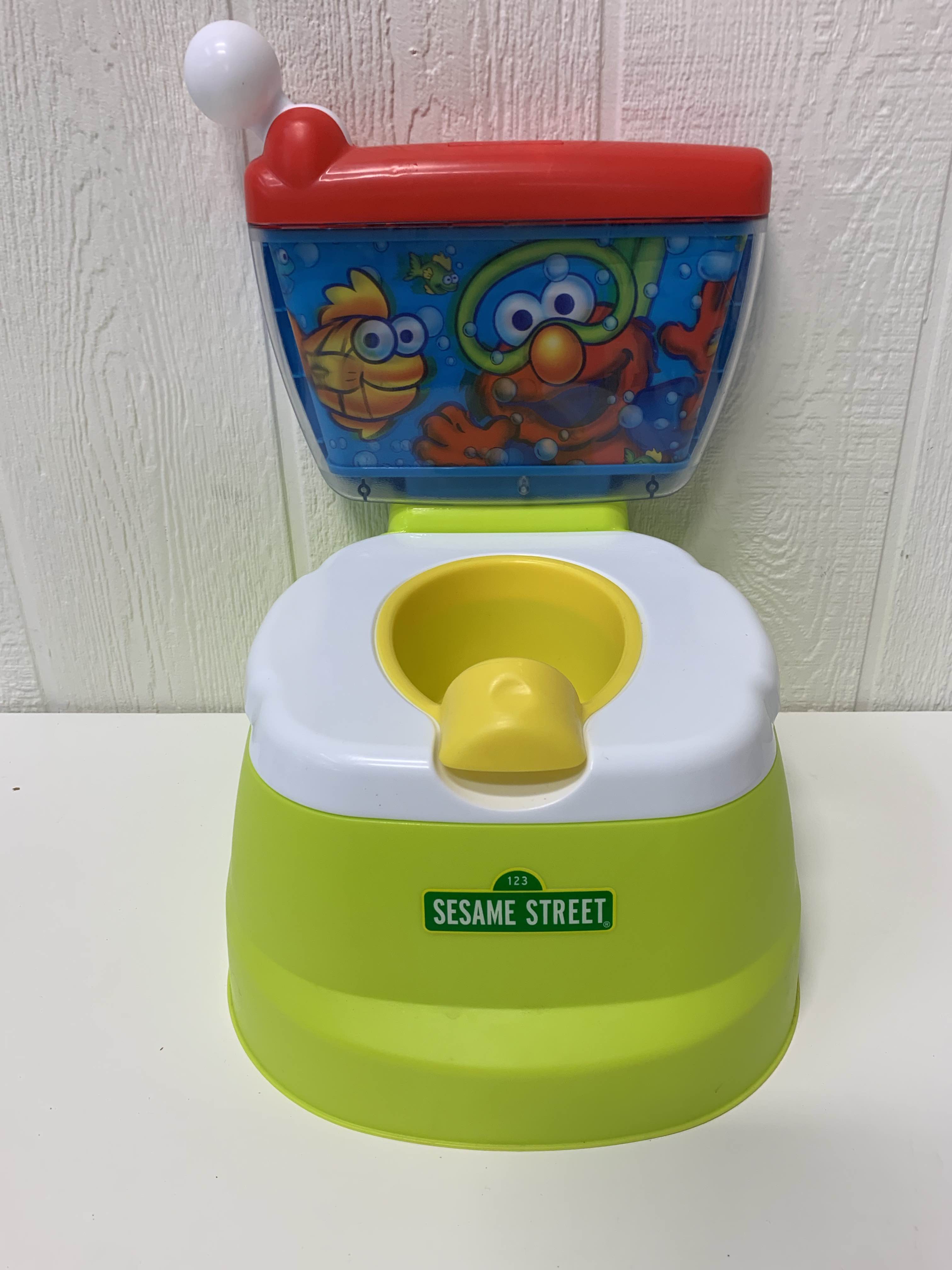 sesame street elmo adventure potty training chair