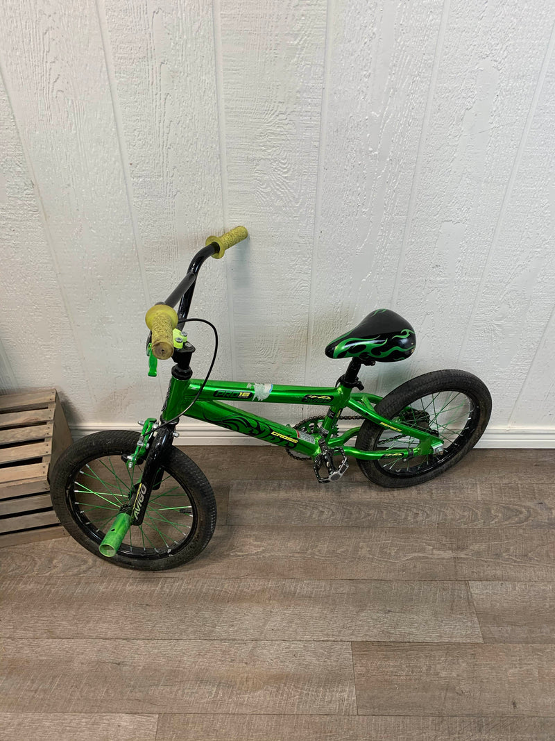 green 16 inch bike