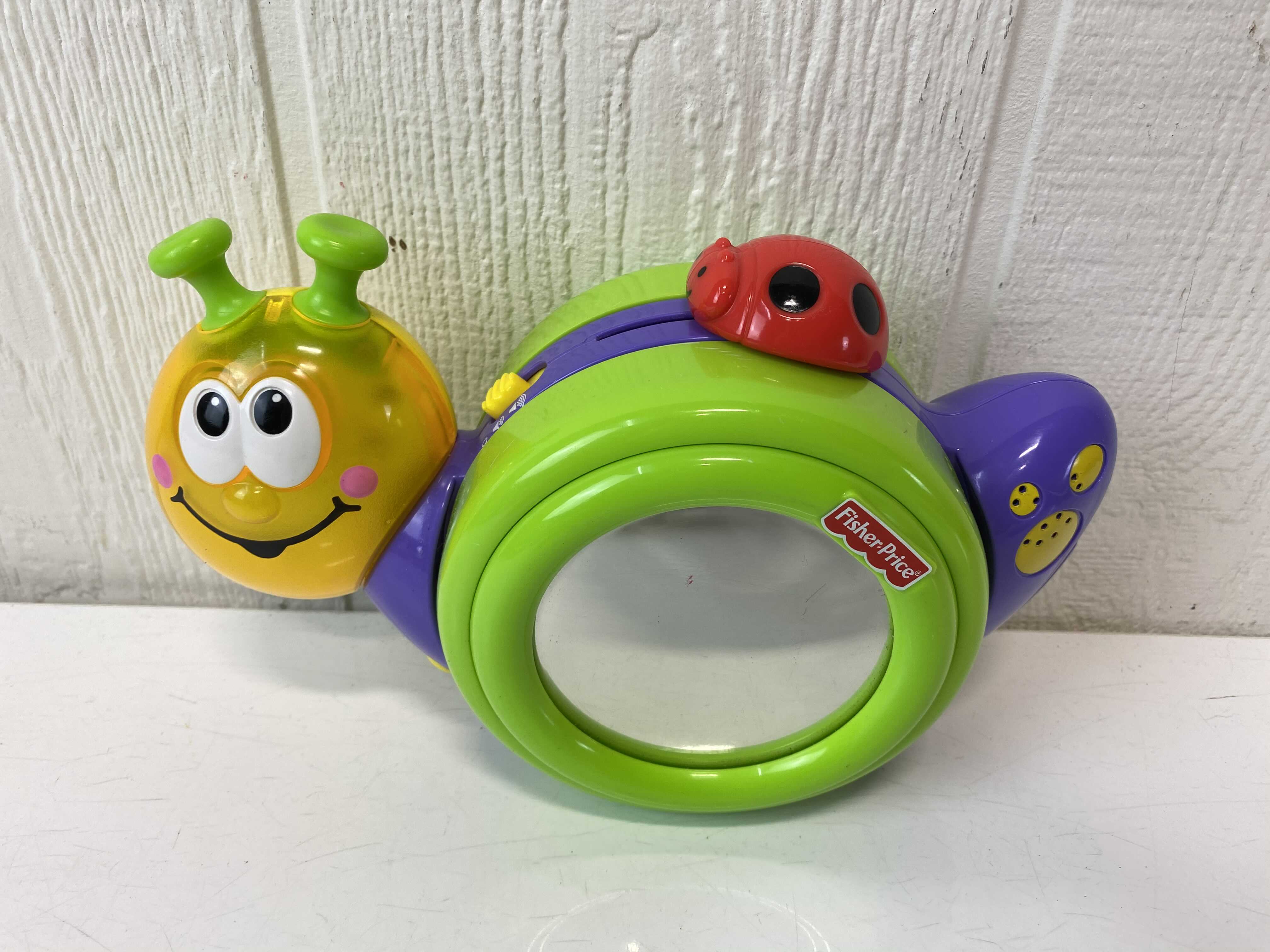 fisher price go baby go crawl along snail