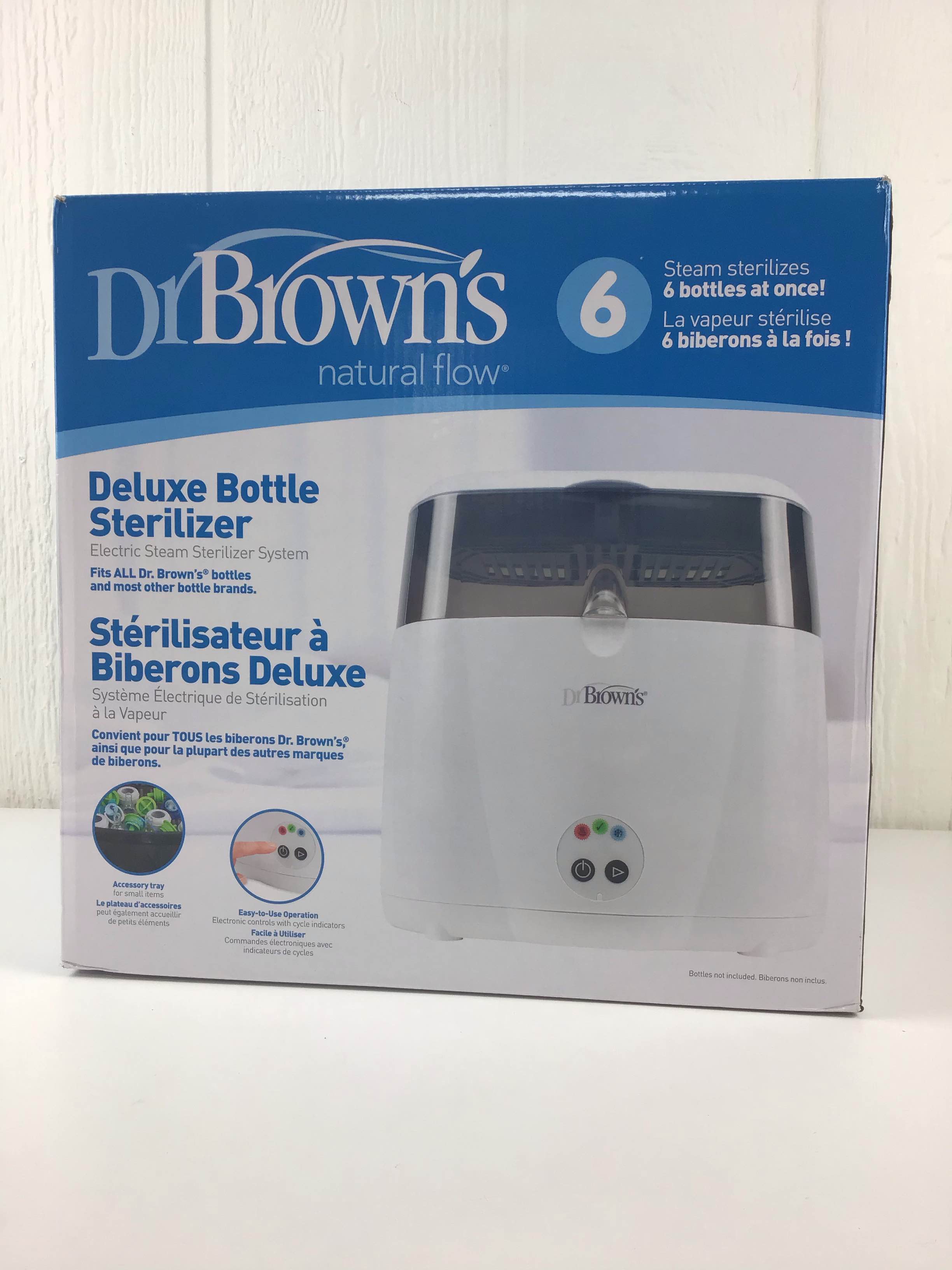 dr brown's deluxe bottle sterilizer