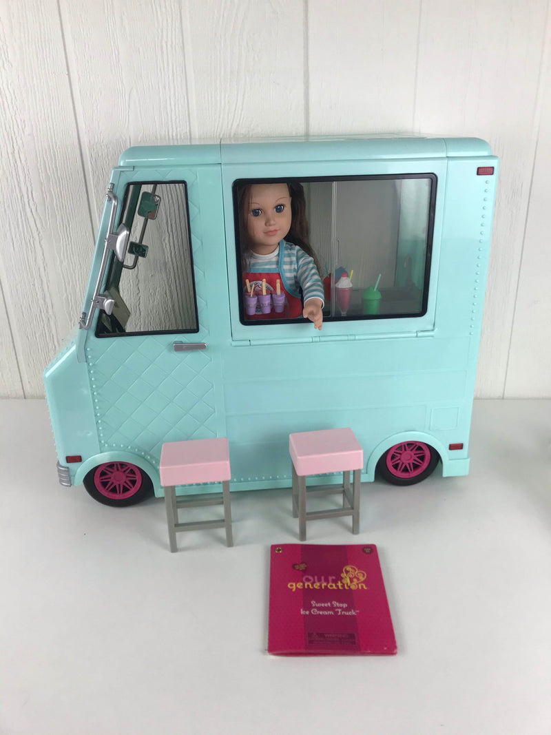our generation doll ice cream truck