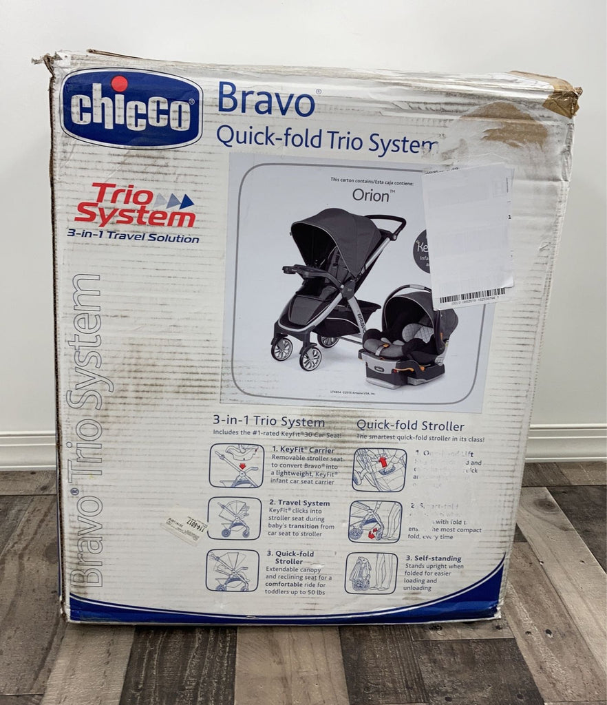 Chicco Bravo Trio Travel System, Orion, 2020