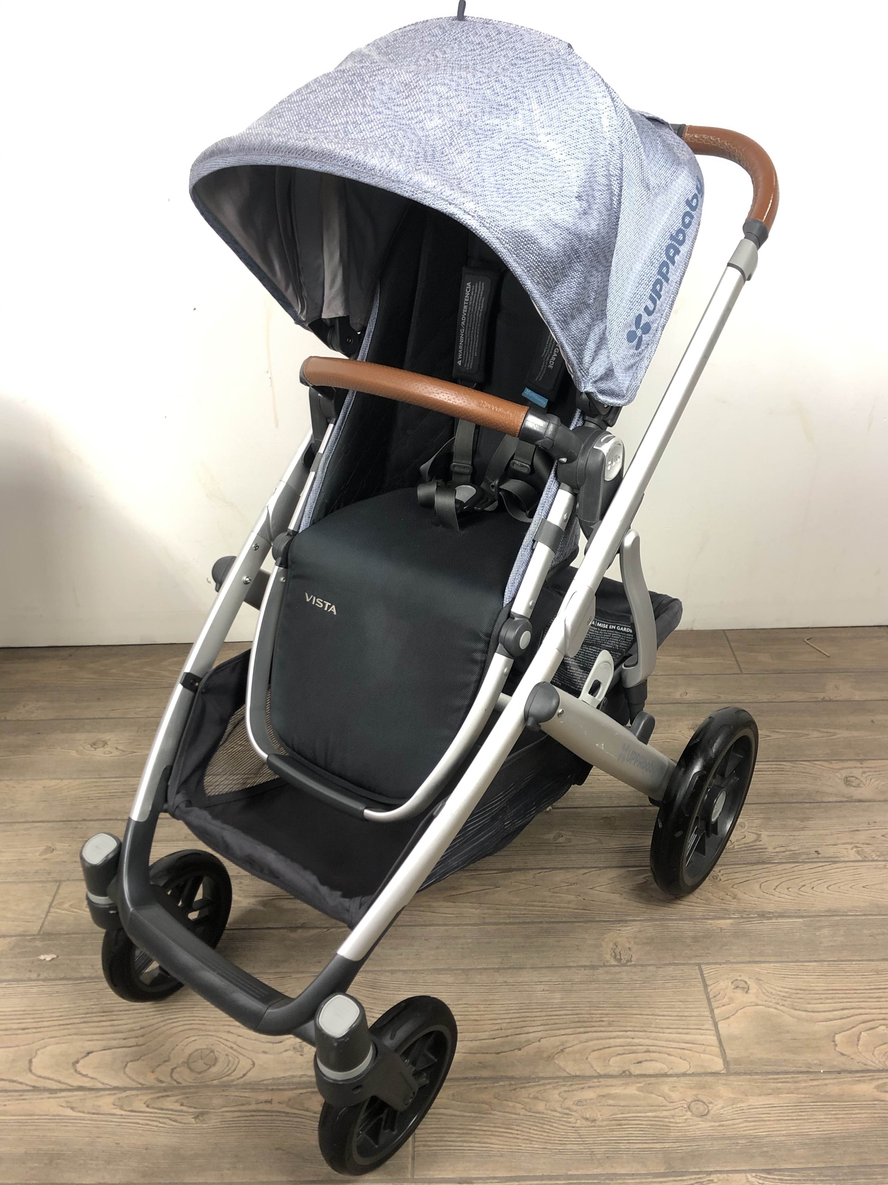 uppababy vista blue melange