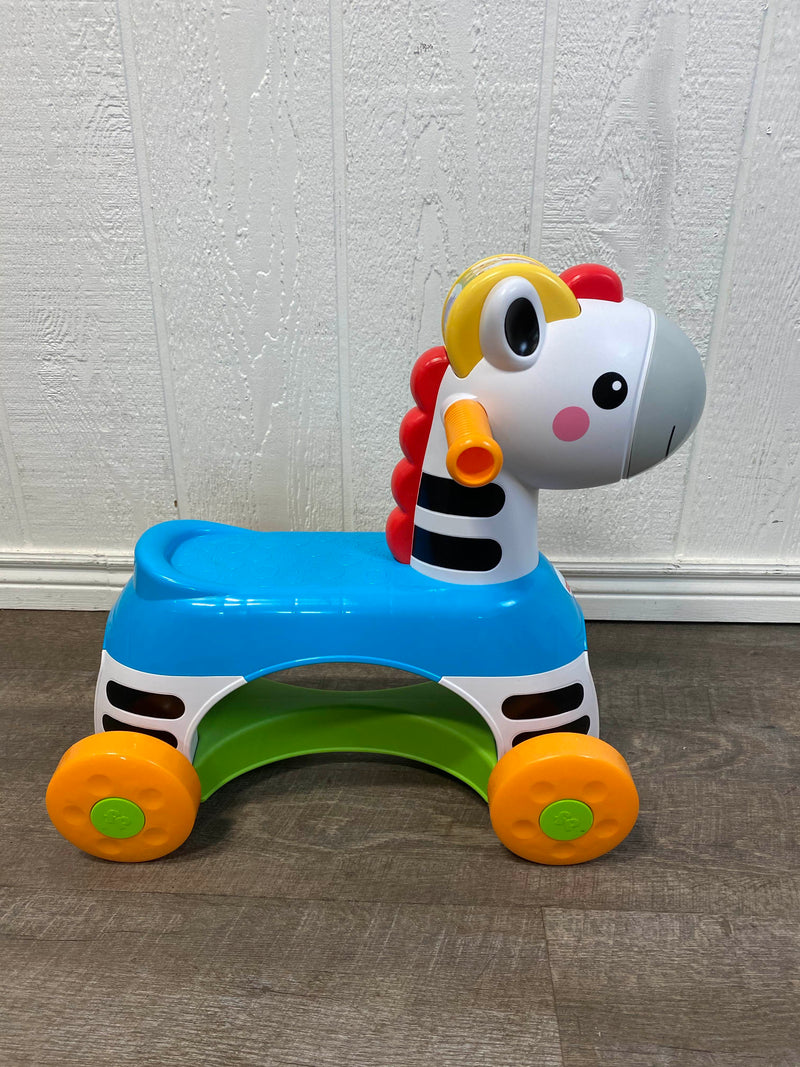 fisher price zebra ride on