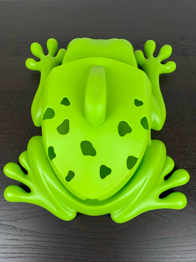 boon frog toy holder