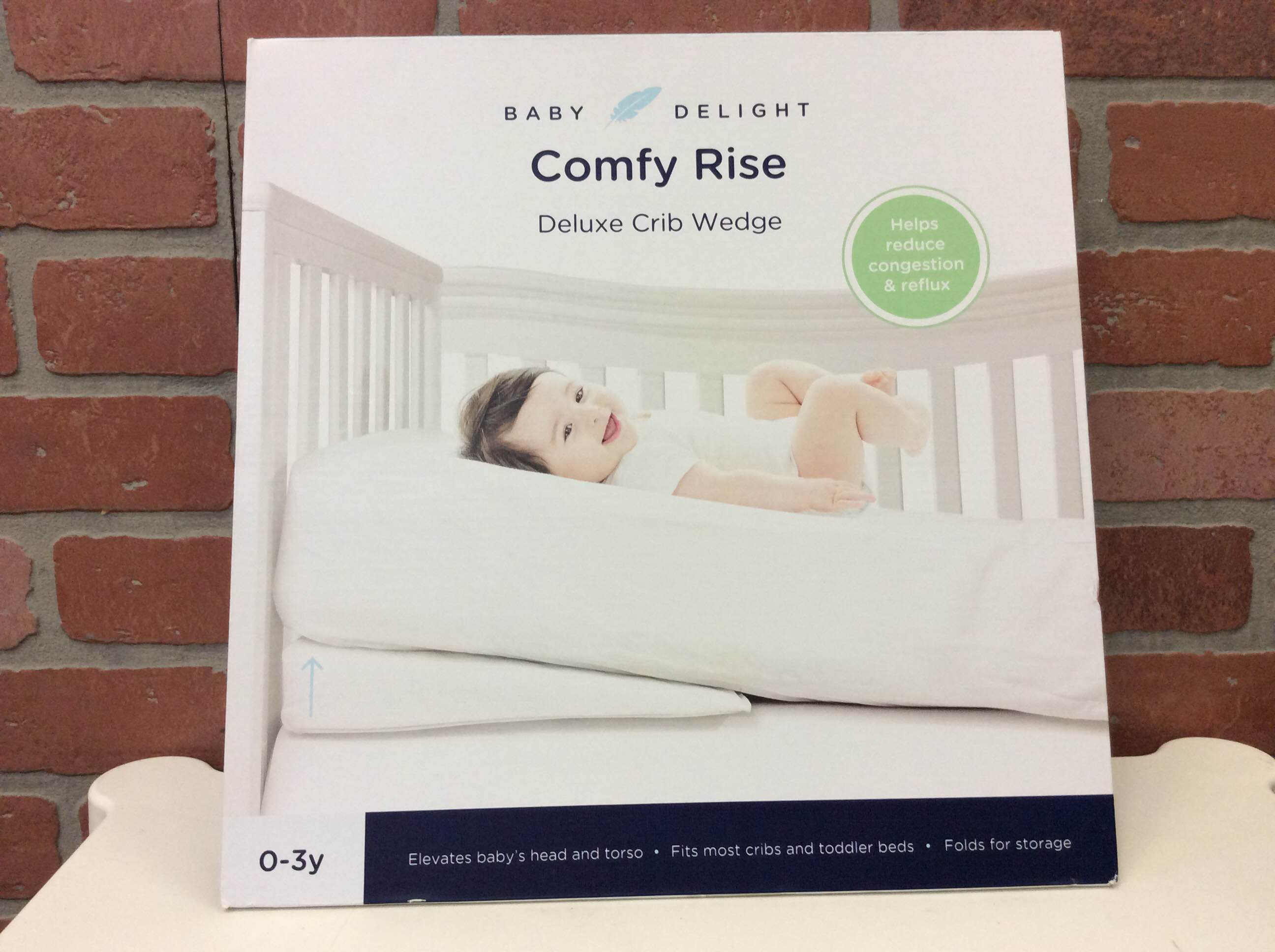 Baby Delight Comfy Rise Deluxe Crib Wedge