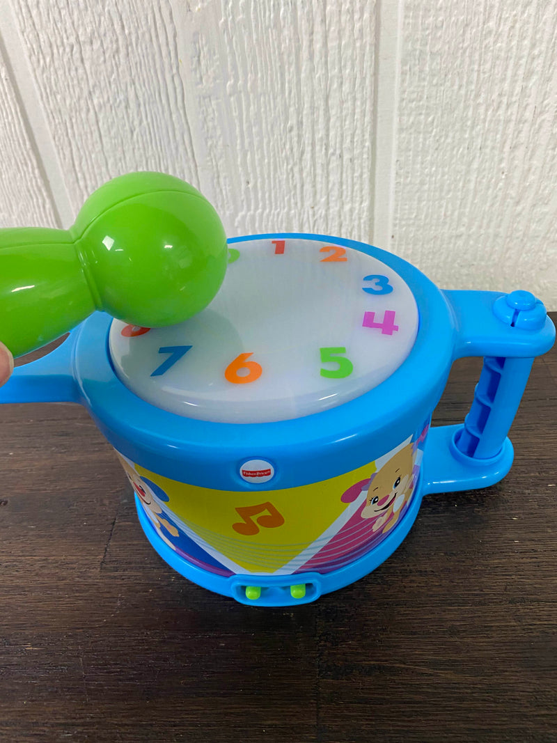 fisher price tap and teach drum