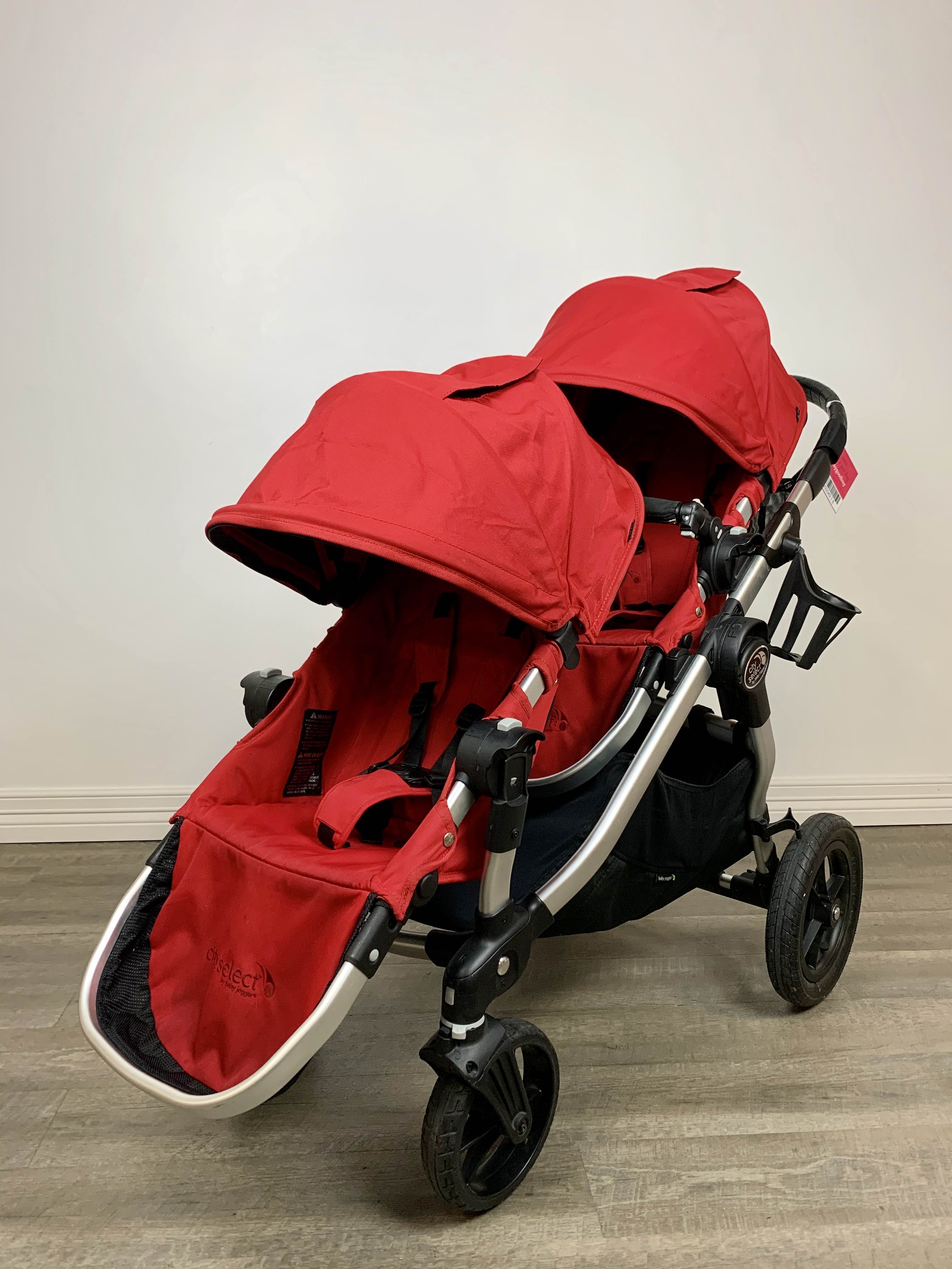 city select stroller red