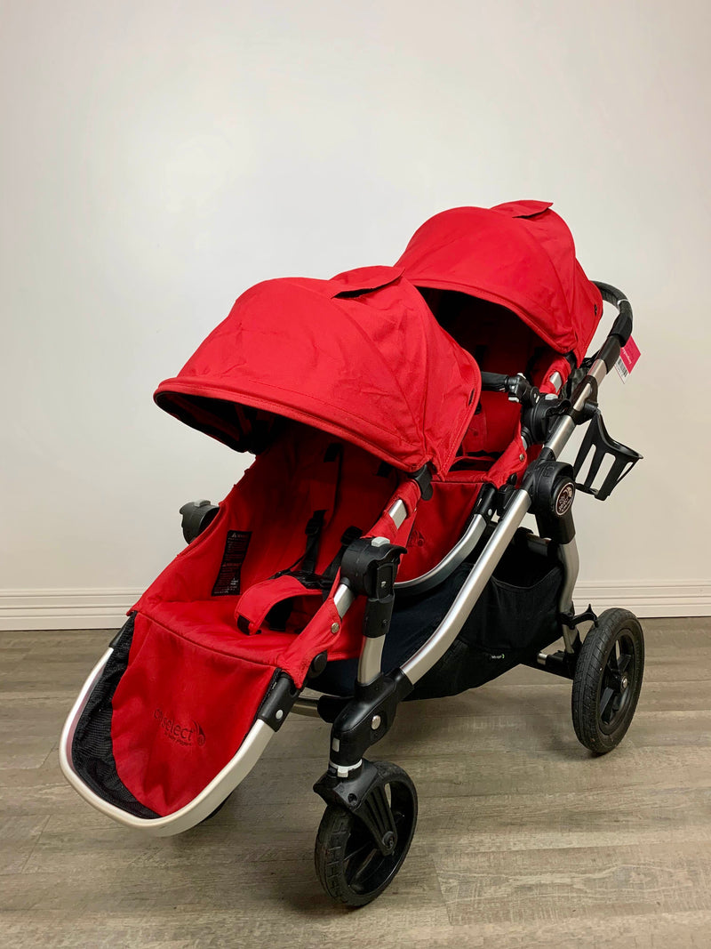 used baby jogger city select double stroller