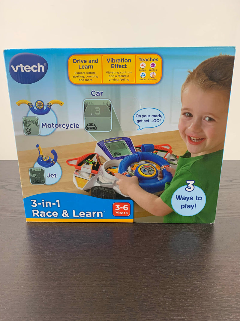 vtech 3 in 1 race and learn