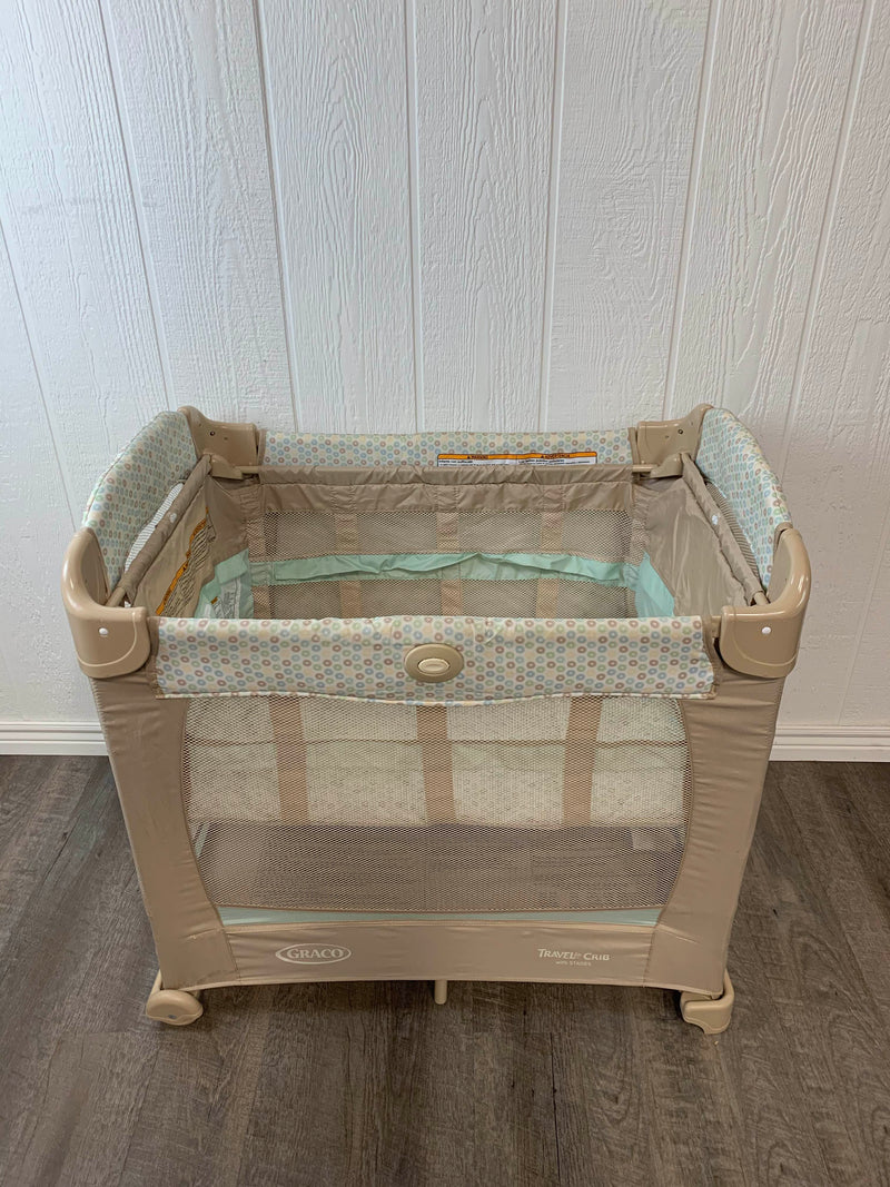 graco travel lite crib manor