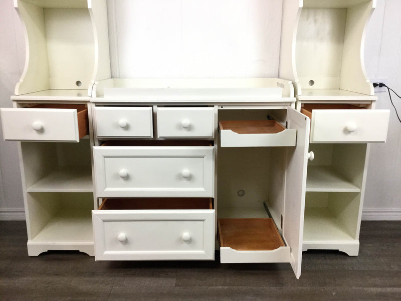 changing table and hutch