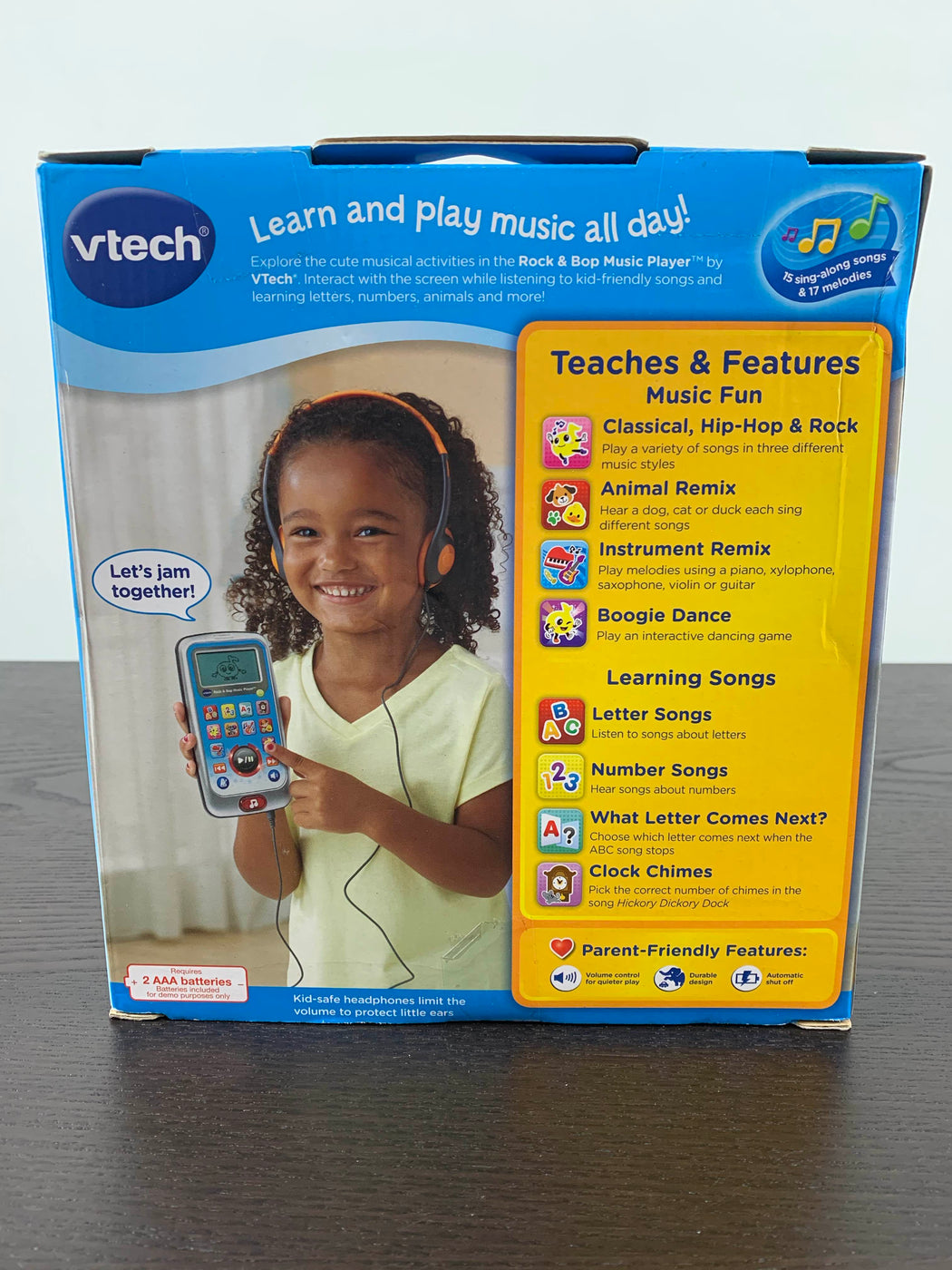 vtech learning music player