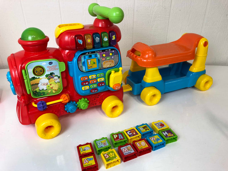 vtech push along train