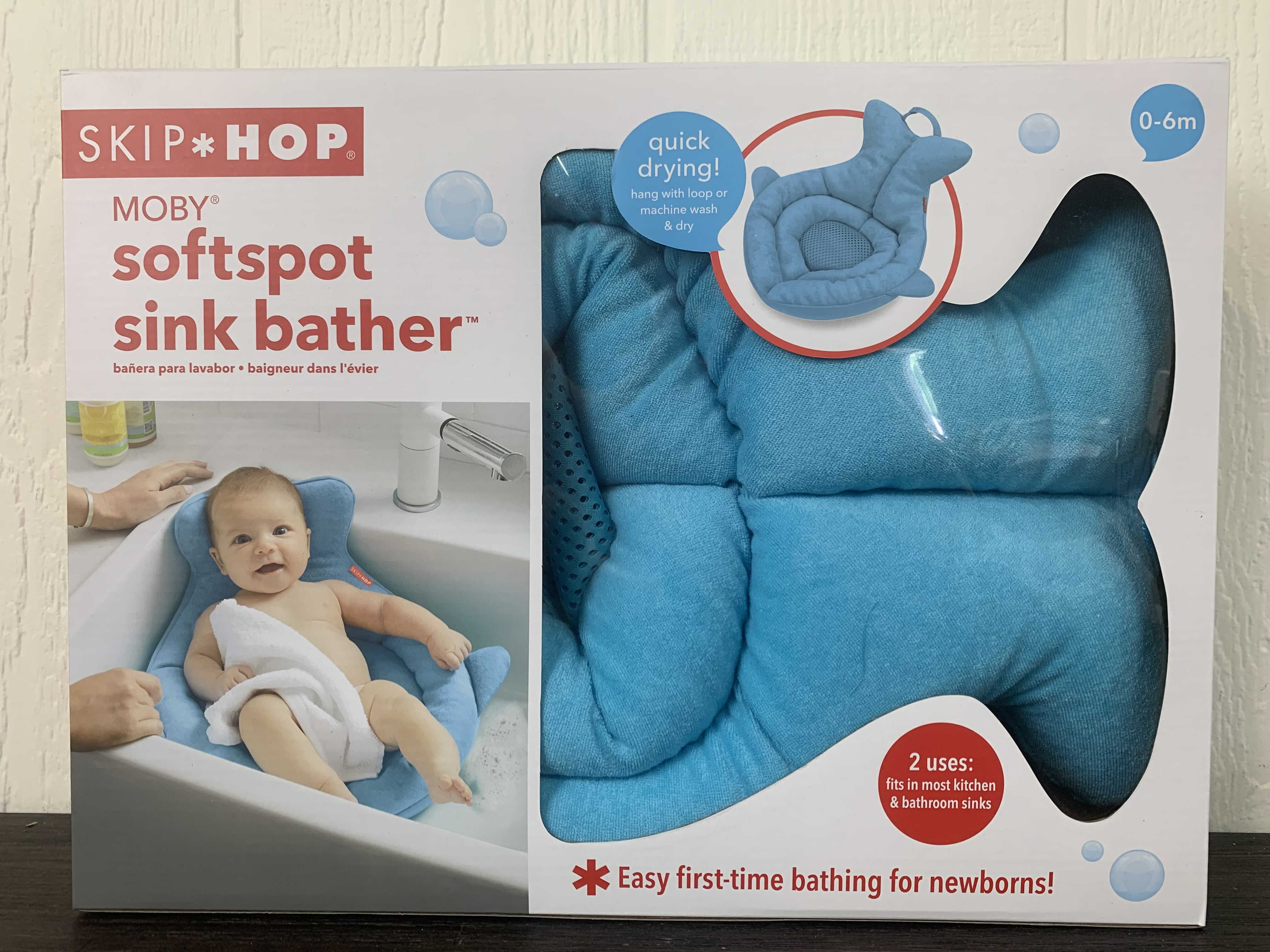 skip hop moby softspot sink bather bath cushion