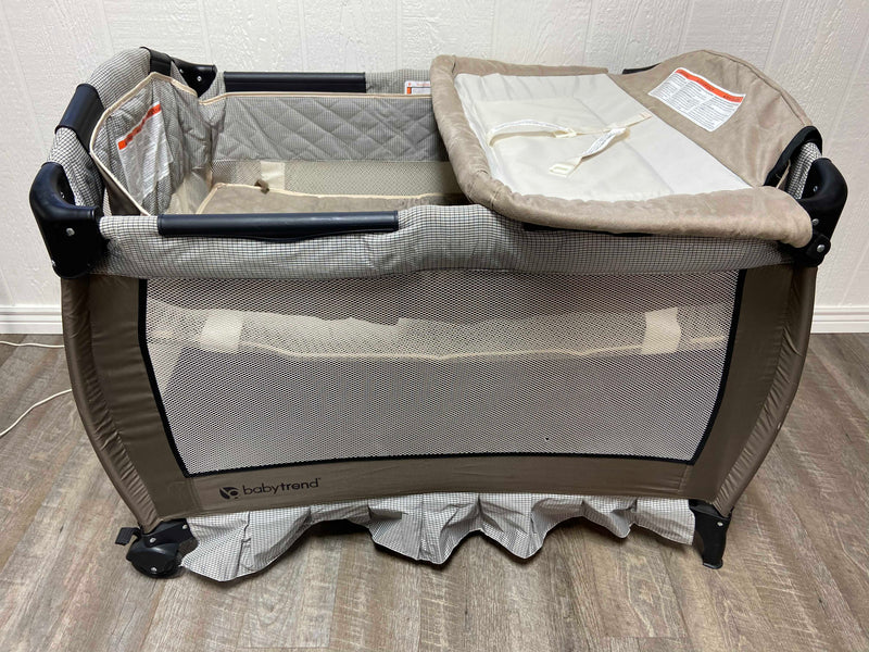 how to set up baby trend nursery center