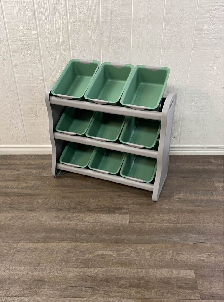 sterilite 9 bin toy storage rack