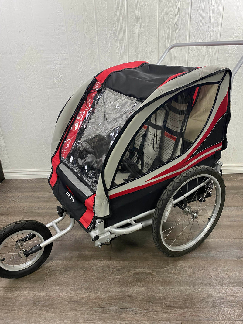 used baby bike trailer